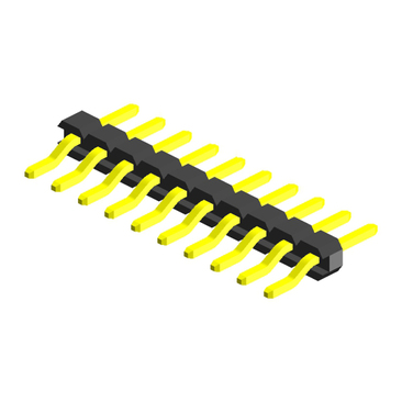 2.0mm pitch single row right angle SMT pin header