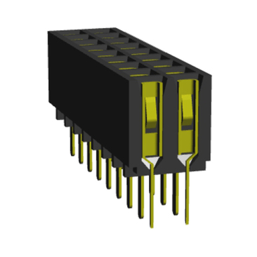 2.54mm double row female header(H=6.8)